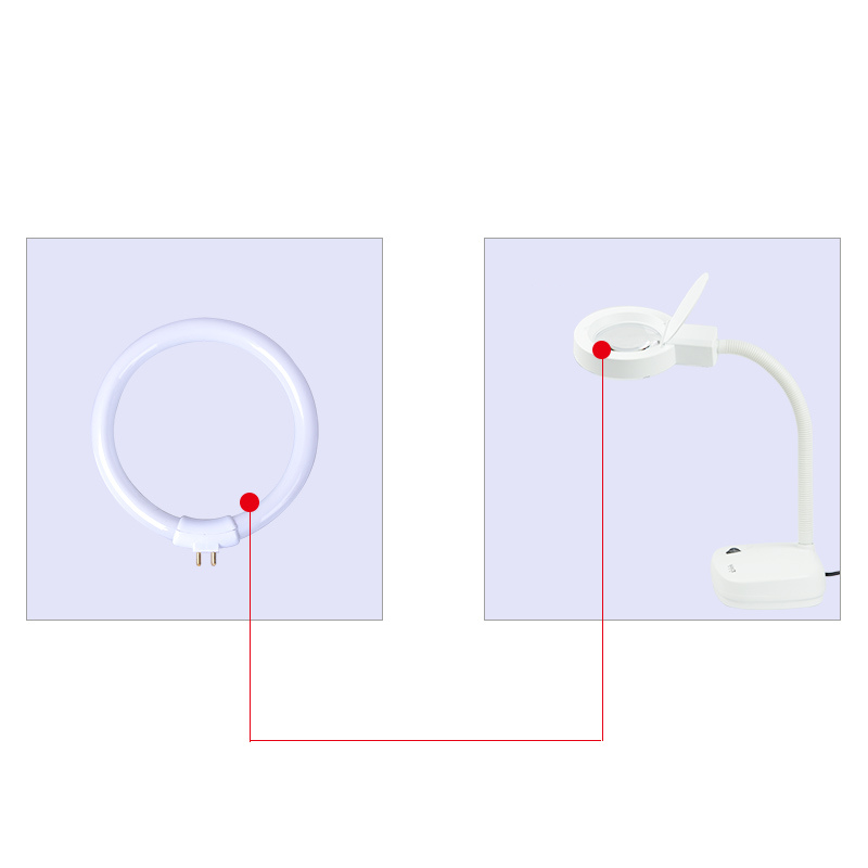 ZHMZH White Small Desk Lamps B - огляд і ціна Ring Light Desk Small