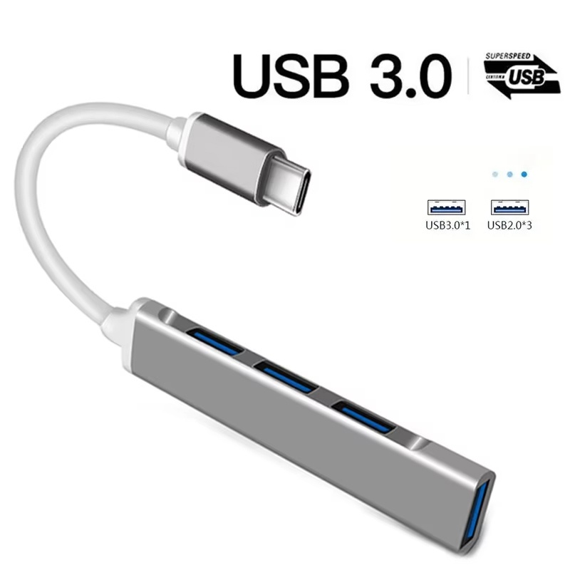 4 Ports USB 3.0 Hub TYPE C HUB - огляд і ціна Multi Port Usb Hub