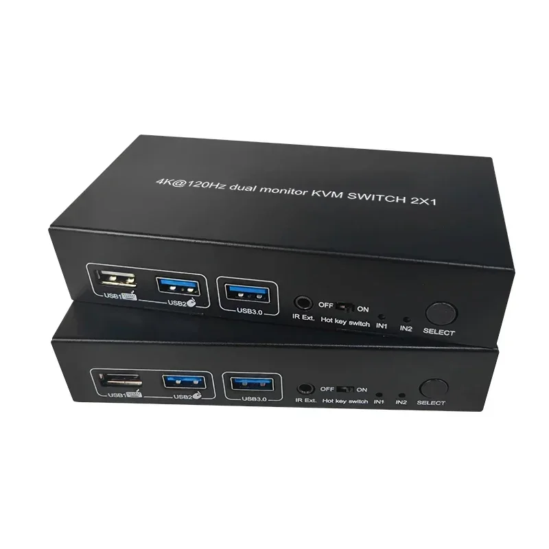 In stock 8K@60Hz 4K@120Hz HDMI - огляд і ціна Kvm Switch Dual Monitor