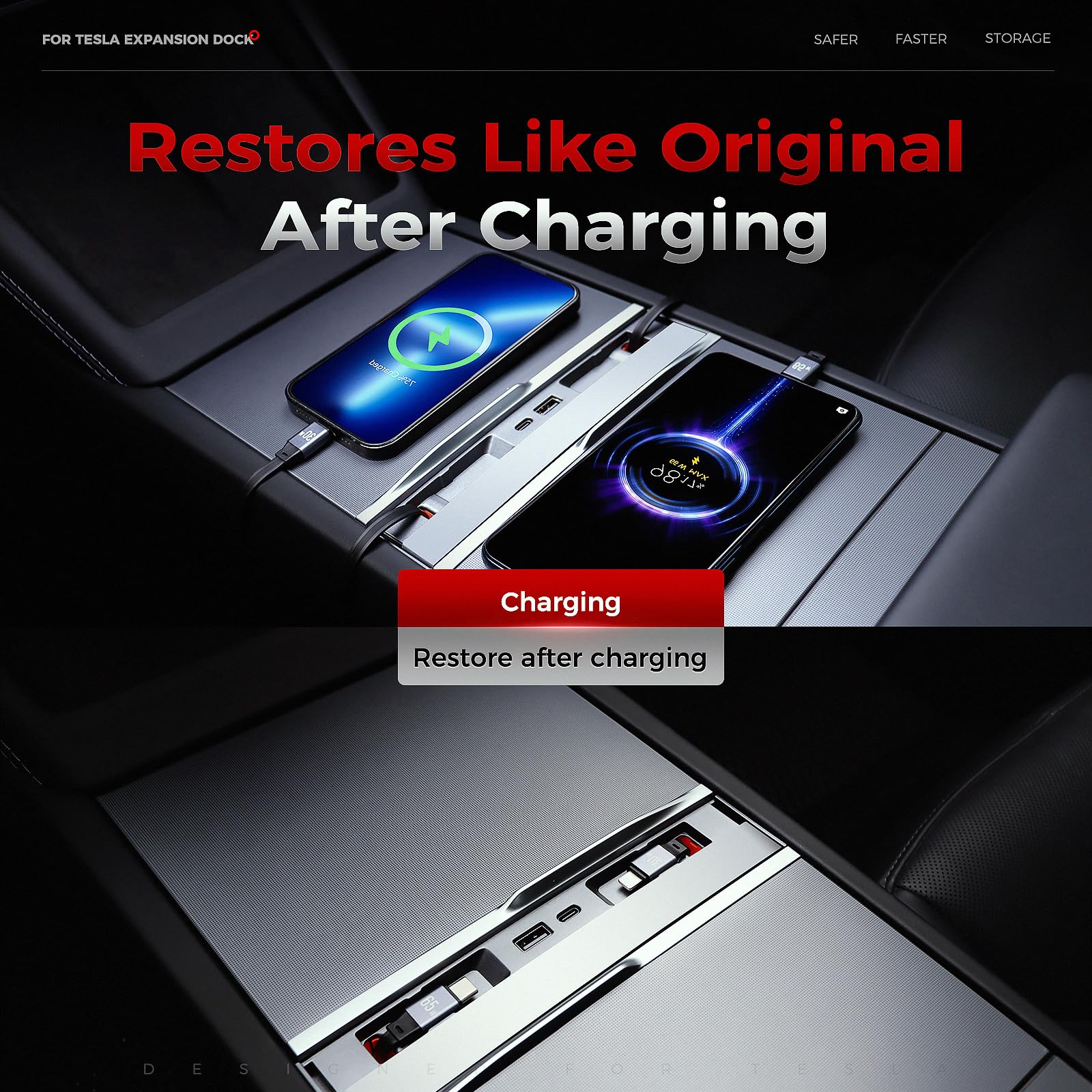 USB Hub For Tesla Model Y 2025 - огляд і ціна Multi Port Usb Hub